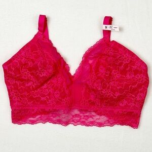 Victoria’s Secret Curvy Lace Bralette Unlined Size XL NWT